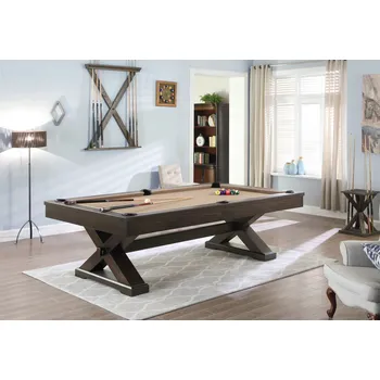 Kulečníkový stůl Wat14 Kulečníkový stůl pool Nashville 8ft +krycí deska Velikost stolu: 8ft