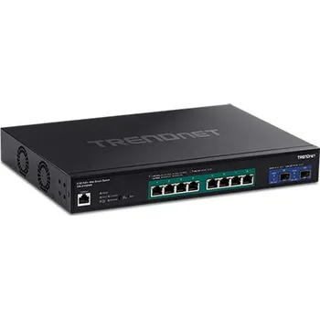 Switch TRENDnet Ethernet přepínač 8x 2,5Gb + 2x 10Gb SFP+, 8x POE+, web smart (TPE-3102WS) - 21.22.1543