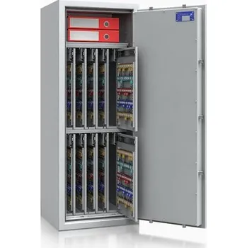 Trezor ISS Trezor Safe4Key 157021.02 EL, třída I, světle šedý