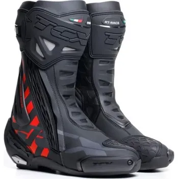 Moto obuv Moto boty TCX RT-RACE černo/červené - Velikost 45