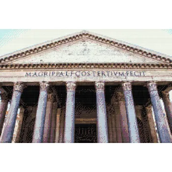 Diamantové malování Diamantové malování - Řím Velikost: 40x60cm, Rámování: Pouze srolované plátno, Diamanty: Čtvercové