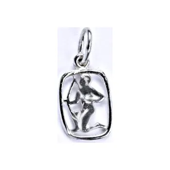 Přívěsek Stříbrný přívěsek měsíční znamení střelec - P730 (Stříbrný přívěsek střelec)