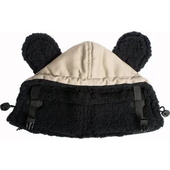 Cestovní adaptér Monkey Mum® Zateplená kapuce k nosítku Carrie - Pouštní písek Malá/ý