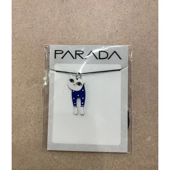 Náhrdelník Přívěšek modrá kočka - Parada 0001708