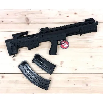 Airsoft AKKAR Brokovnice opakovací Akkar/Hima, Model: BullPup, Ráže: 12x76mm, hl.: 47cm, černá