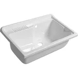 Výlevka na skříňku 80x50cm, plast bílá PI8050