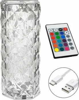 Dekorativní svítidlo LED21 ZD105 RGB Krystal