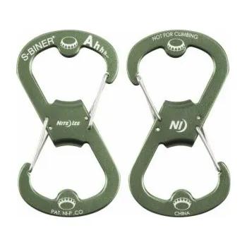 Vybavení pro přežití Nite Ize KARABINA/LÁHEV OTEVŘENÁ OLIVOVÁ