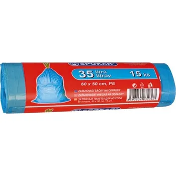 Pytle na odpadky SPOKAR Sáčky zatahovací na odpadky Velikost: 35 L
