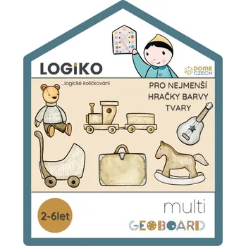 Geoboard Logiko Logiko: Hračky, barvy, tvary