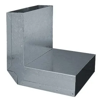 Krbová obestavba Koleno hranaté 150x50 mm stěna - strop
