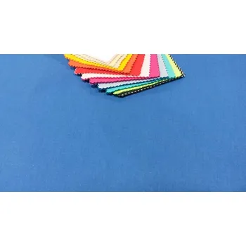 BYTEMA Bavlněná látka UNI modrá šíře 150 cm