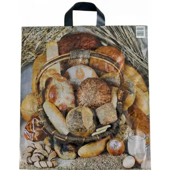 Nákupní taška Tašky s uchem potisk ,,PEČIVO" 42 x 50 cm 0014