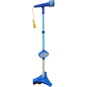 Karaoke Leventi Mikrofon se stojanem - modrý