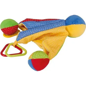 Hračka Bigjigs Baby Textilní muchlánek