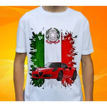 Pánské tričko tričko Alfa Romeo 4C 116