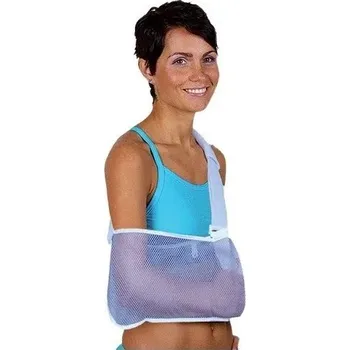 Ortika ortéza pro závěs paže OR 2S - XS—Jednodílný ramenní záves pro fixaci předloktí síťový