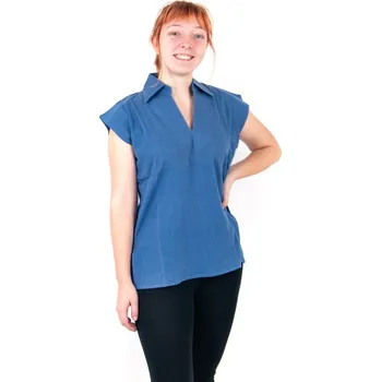 Dámská halenka Top halenka Leona XL modrá