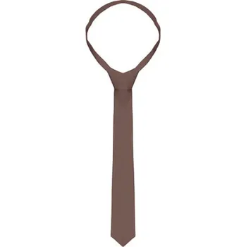 Gastro oděv Karlowsky Servisní kravata KY050 Light-Brown 148 x 6,5 cm