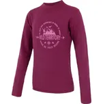 Triko dlouhé dětské SENSOR MERINO DOUBLE FACE TERRITORY lilla 100