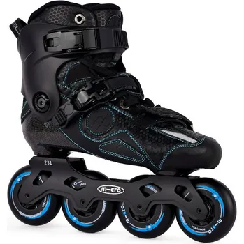 Kolečkové brusle MICRO DELTA plus Velikost Bruslí: 43, Jednobarevné: Černá