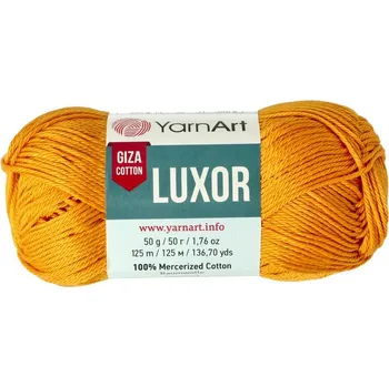 Galanterie YarnArt Luxor 1227 sytě žlutá