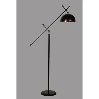 Stojací lampa Designová stojanová lampa Anthony 180 cm černá