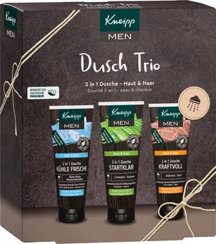 Kosmetická sada Kneipp Sprchové trio pro muže dárková sada