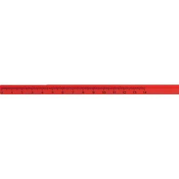 Grafitová tužka Tesařská tužka s pravítkem