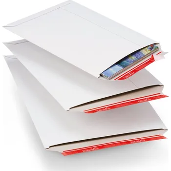 Obálka 100 ks - Obálka zásilková bílá - 210x265x-30