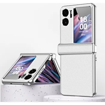 Pouzdro na tablet VSECHNONAMOBIL 59266 LEATHER Ochranné pouzdro pro OPPO Find N2 Flip bílé