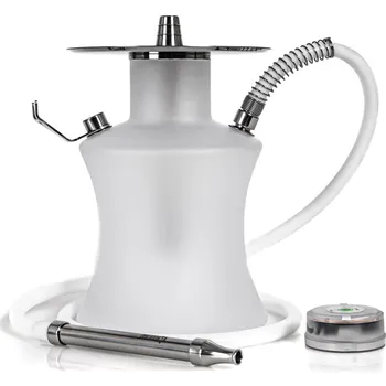 Váza Vodní dýmka Oduman N2 28 cm bílá