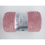 SVITAP Deka EXTRA měkká ovečka - manžestr STARORŮŽOVÁ 150 x 200 cm