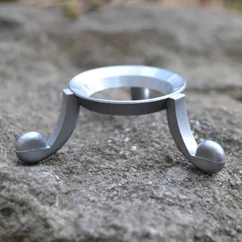 Drahý kámen Podstavec pod kouli - trojnožka stříbrná