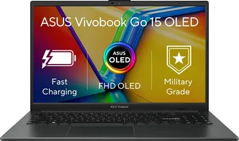 Notebook ASUS VivoBook Go 15 OLED (E1504FA-OLED039W)