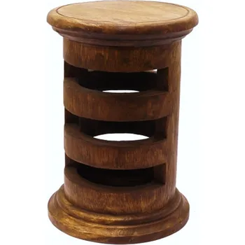 Stolička Stolička dřevo Round Hole