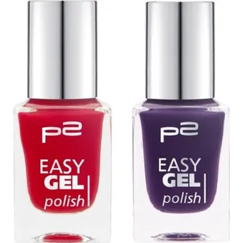 Přípravek na nehty p2 Cosmetics / Easy Gel polish / lak na nehty Varianta: 130 deep ocean Nové zboží