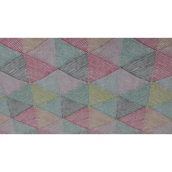 BYTEMA Dekorační látka MANAGUA PETRA rosa šíře 140 cm