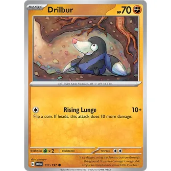 Karetní hra Pokémon TCG Drilbur 111/197