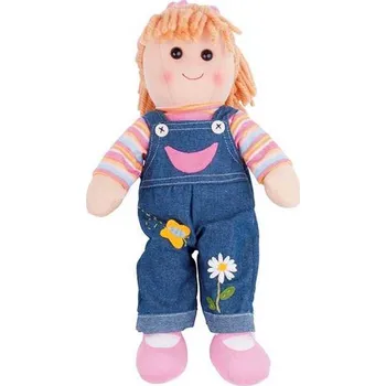 Panenka Bigjigs Toys Látková panenka Penny 38 cm