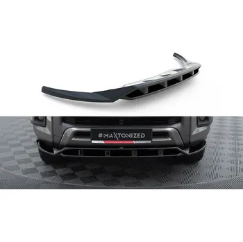 Karosérie Spojler pod nárazník lipa Toyota Hilux Invincible Mk8 Facelift černý lesk