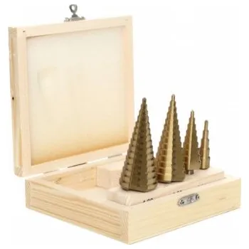 Vrták Sada stupňovitých vrtáků 4-12 4-20 4-32 4-39mm