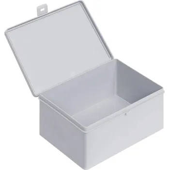 Úložný box Alutec 66019 box na závěsy (d x š x v) 180 x 140 x 80 mm šedá 1 ks