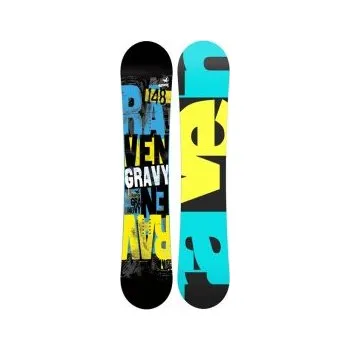 Snowboarding Raven Gravy junior 145 cm; Černá snowboard + DÁREK DLE VÝBĚRU!