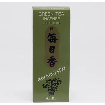 Vonná tyčinka Japonské vonné tyčinky Nippon M/S 200 ks Green Tea