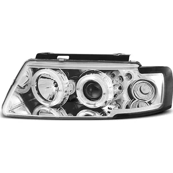 Přední světlomet TUNING-TEC Přední světla VW Passat B5 3B 96-00 Angel Eyes - chrom