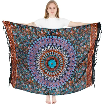 Šátek Batikovaný sarong / pareo / plážový šátek Fajar Dreamy, Sittar
