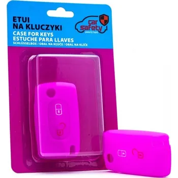 Autoklíč Silikonový obal na klíče PEUGEOT 607 (1999-2010) (Pi)