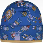 Chlapecká funkční čepice Dráče - Cyril 70, modrá, robot Barva: Modrá, Velikost: L 54-56