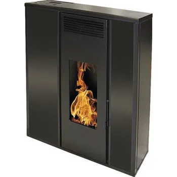 Krbová kamna Peletová kamna Interstoves Tessa 10 černé 8,8 kW